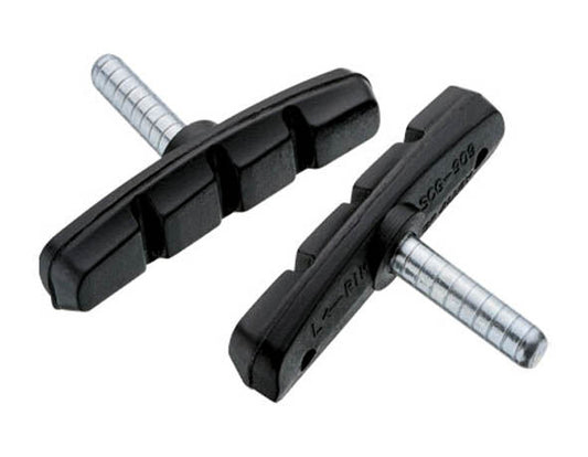Brake pads on tap, 70mm, black (pair)
